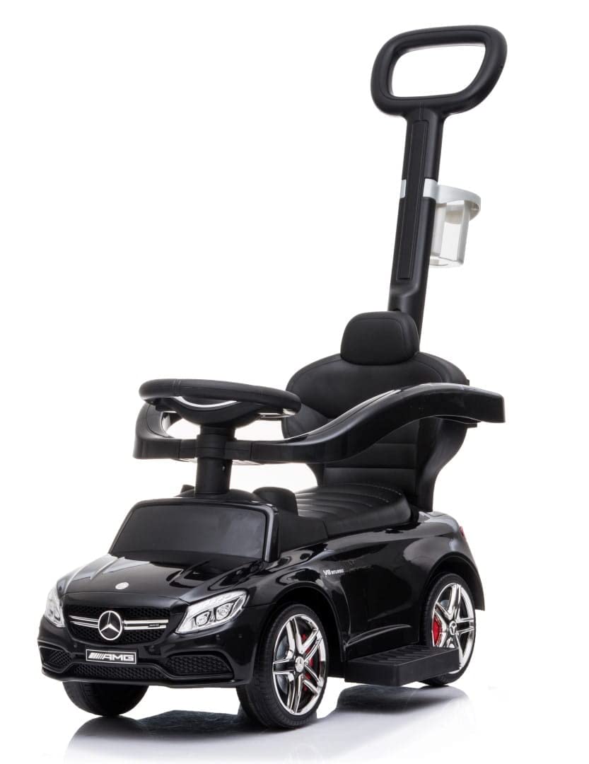 COIL Rutschauto mit der Schiebestange, Schiebeauto, Mercedes AMG C63, Kinderrutsche, Fahrzeug mit Ru