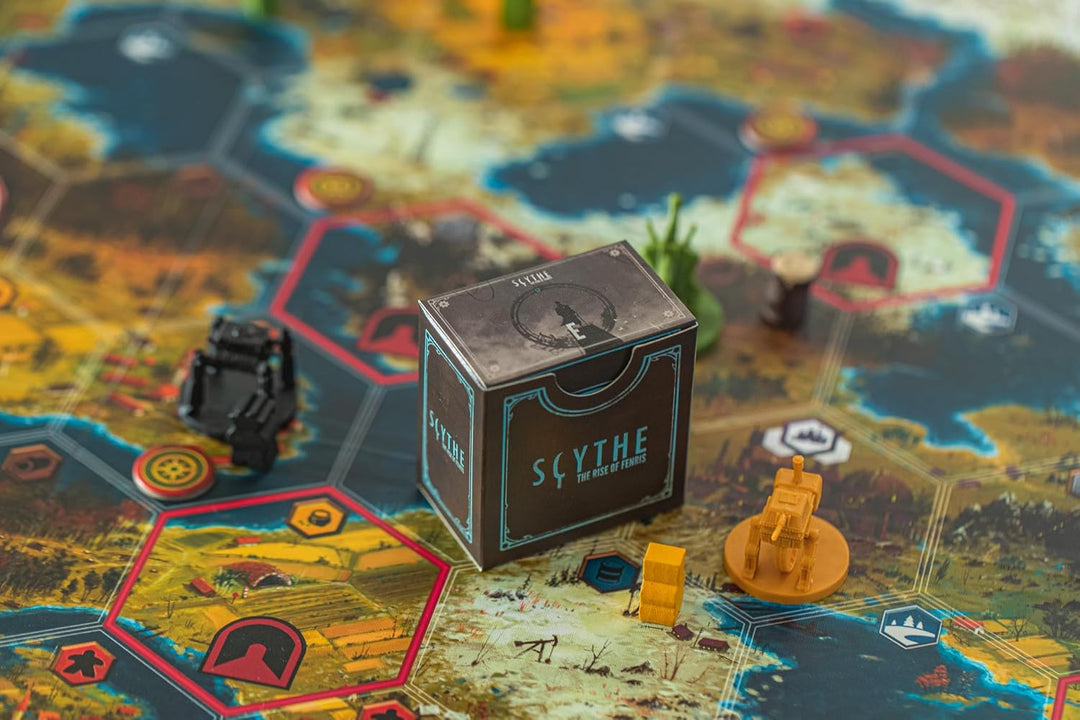 Stonemaier Games STM637 Scythe: The Rise of Fenris, Mixed Colours Scythe Expansion: The Rise of Fenr