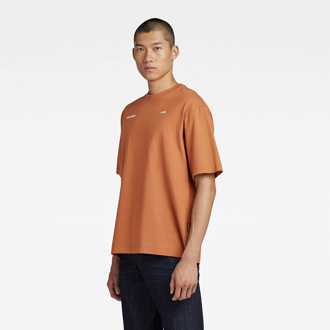 G-Star RAW Herren Unisex Boxy Base T-Shirts L Braun (Chipmunk D23218-c336-3886), L Braun (Chipmunk D