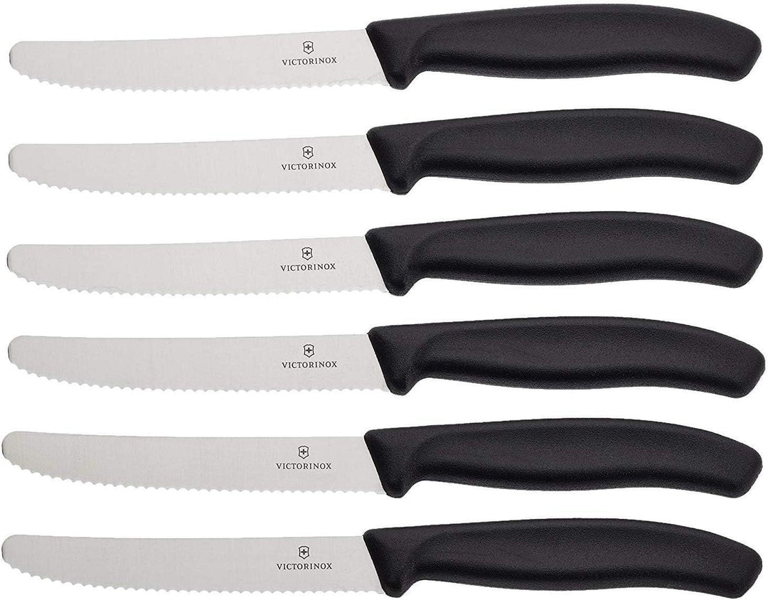 Victorinox, Swiss Classic, Profi Konditorsäge, Extra Scharfe Klinge & Swiss Classic Tomatenmesser, B