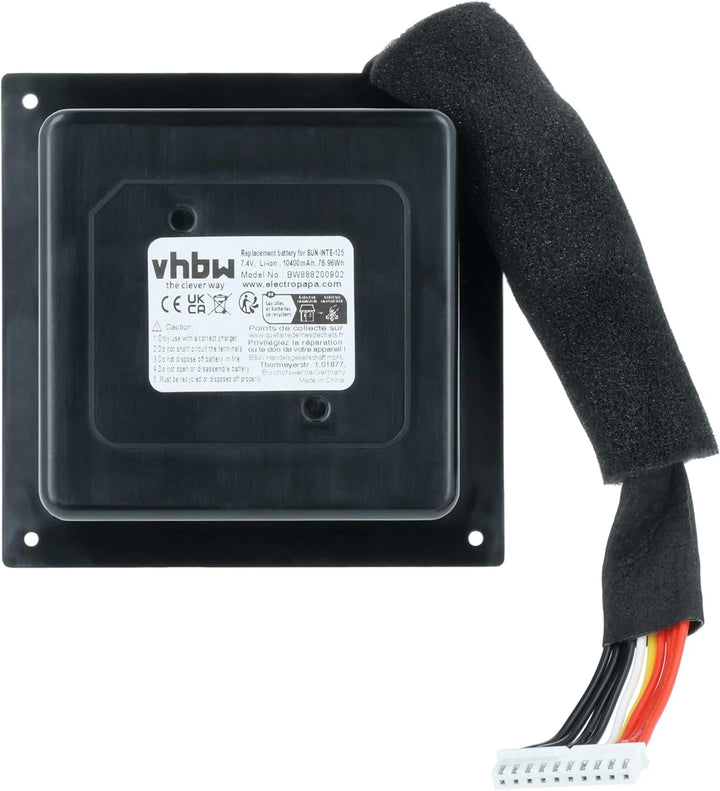 vhbw Akku Ersatz für JBL 2INR19/66/4, GSP-ICR2S4P-PB350A, SUN-INTE-125, GSP-2S4P-PB350B für Lautspre