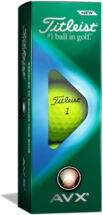 Titleist AVX Golfkugeln, Erwachsene Unisex, Gelb, Einheitsgrösse