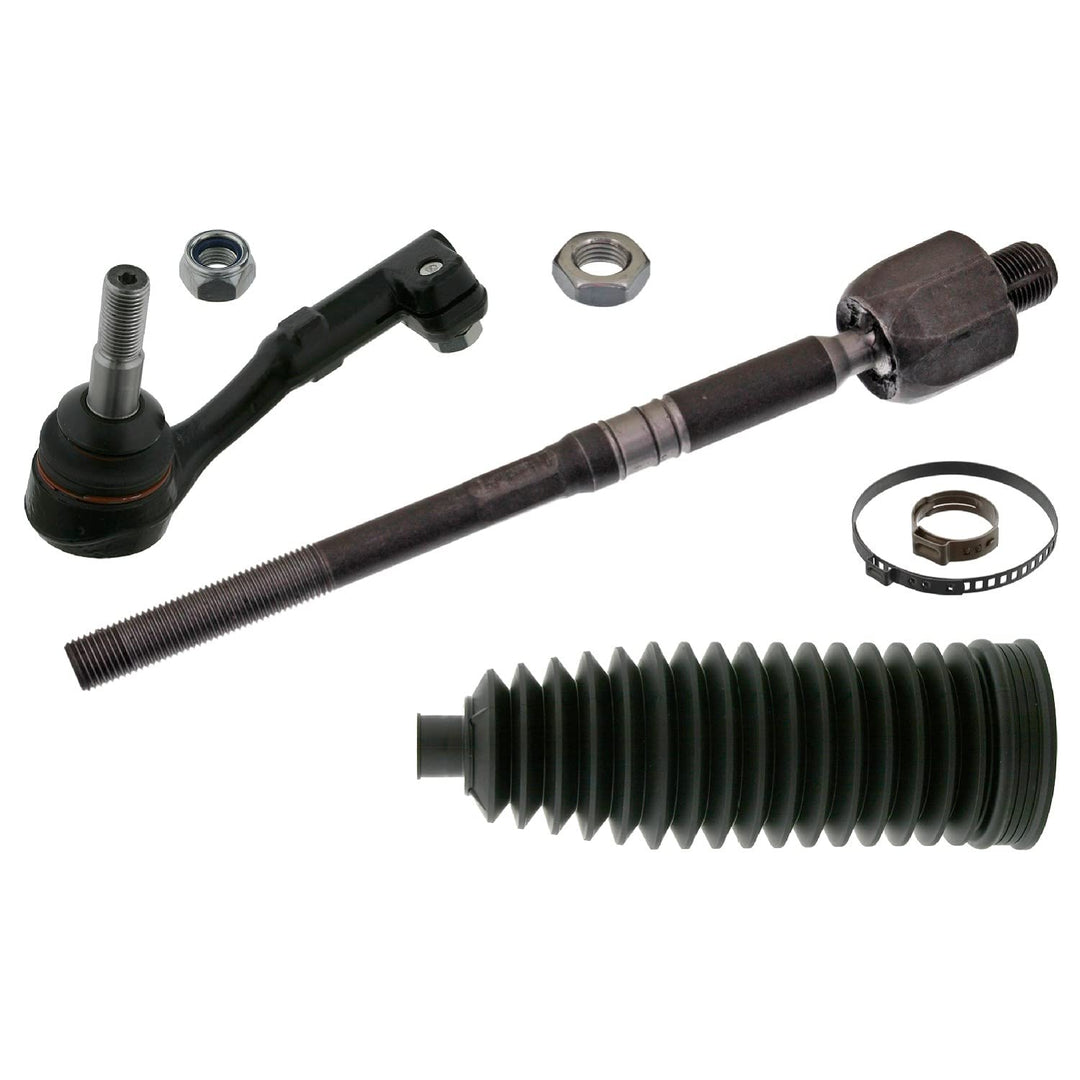 febi bilstein 40515 Spurstange mit Endstück, Manschette und Anbaumaterial , 1 Stück Vorderachse link