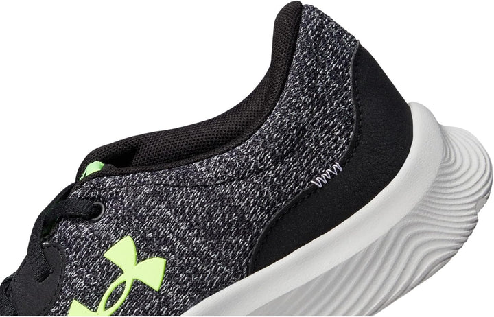 Under Armour Mojo 2 Visual Cushioning F107 Laufschuh Herren 42 EU Black Black Lime Surge, 42 EU Blac