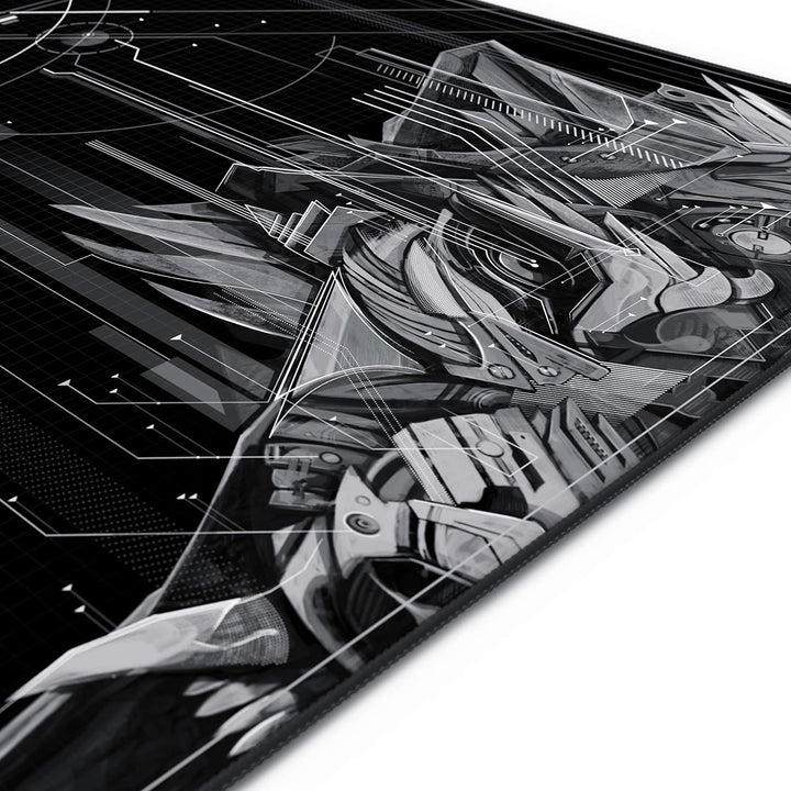 CSL - Übergrösse Mauspad Gaming Titanwolf 1200x600mm - XXXL Mousepad gross mit Motiv - Tischunterlag