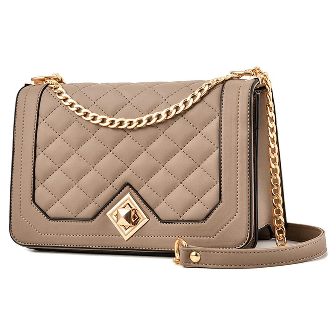 Travistar Kleine Umhängetasche, Damen, PU-Leder, Handtasche, Kette, Schultertasche, Messenger-Tasche