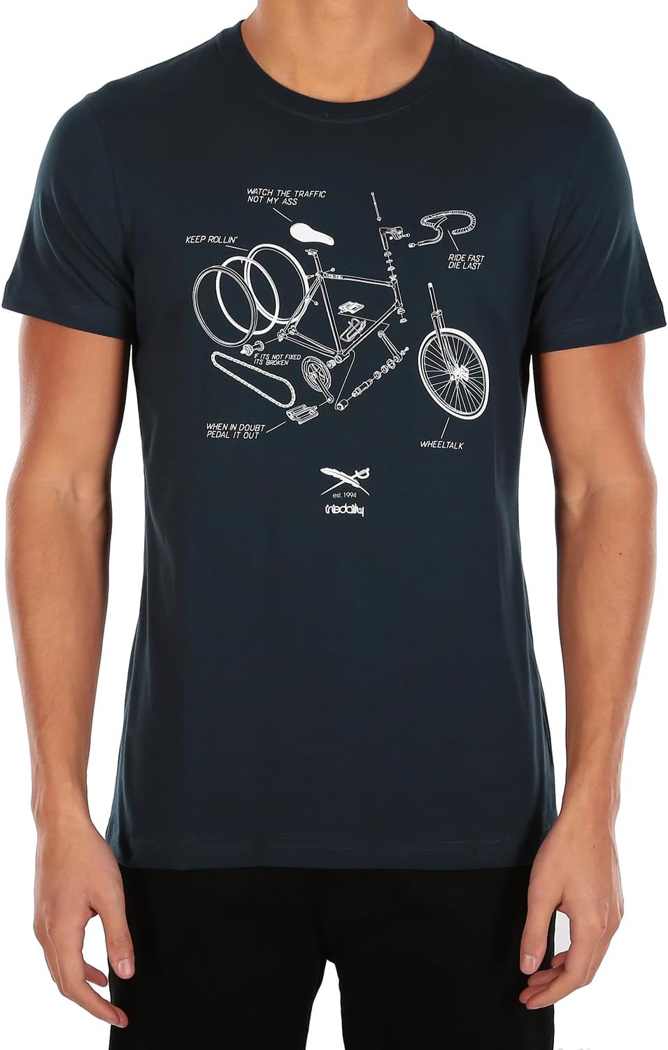 IRIEDAILY Bikeplosion Tee [Dark Orion] L