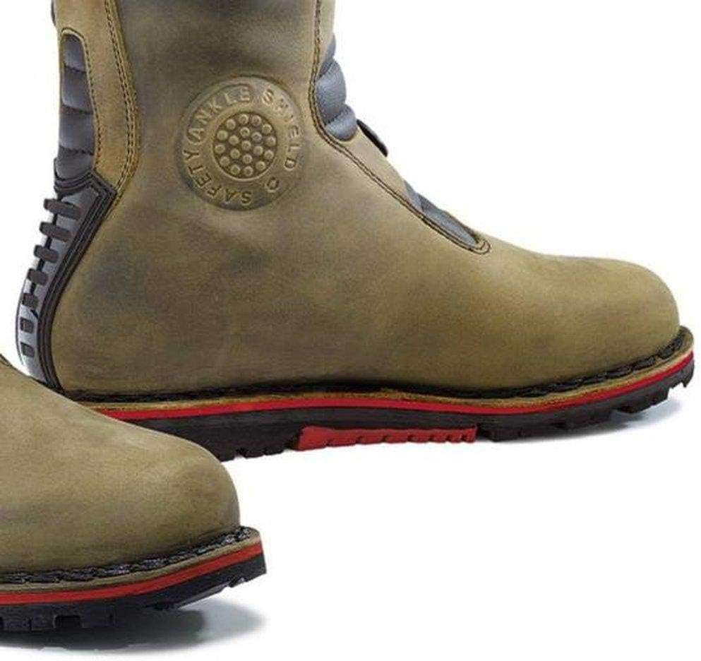 FORMA Stiefel Moto Trial Boulder Eichzulassung CE 41 EU Braun, 41 EU Braun