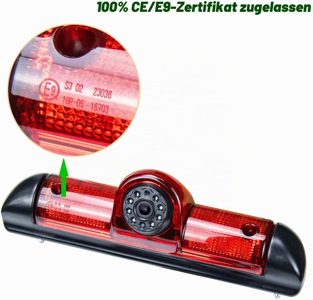 Auto Dritte Dach Top Mount Bremsleuchte Kamera Bremslicht Rückfahrkamera für Citroen Jumper/FIAT DUC