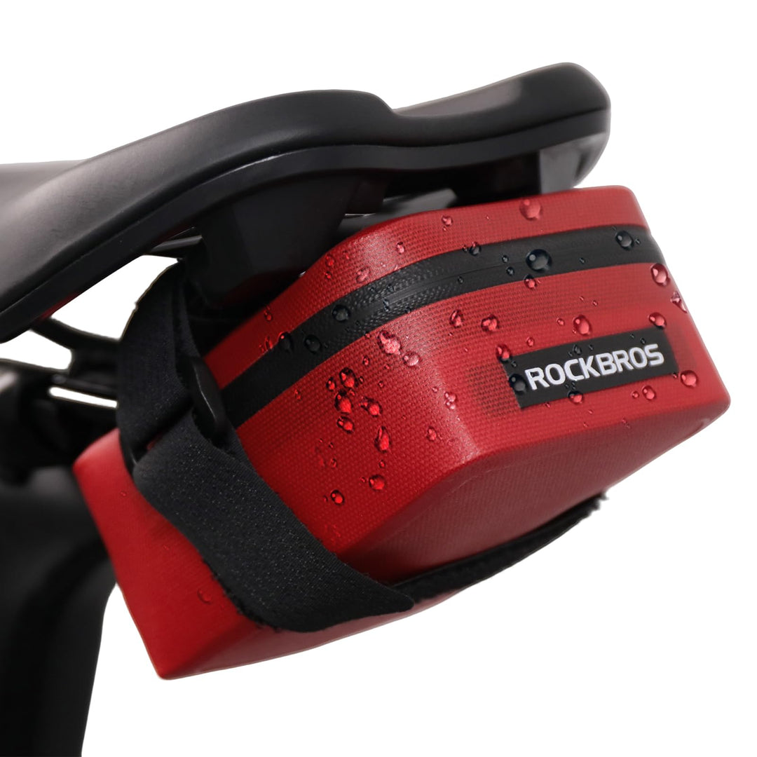 ROCKBROS Fahrrad Satteltasche Mini fahrradtasche wasserdichte und Leichte Sattelstützentasche für Re