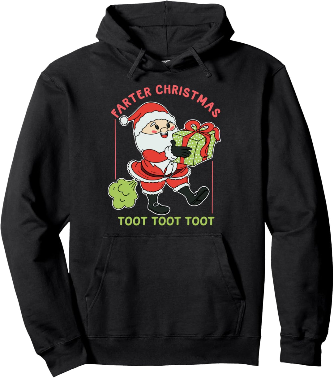 Furziger Weihnachtsmann - Lustige Weihnachten Pullover Hoodie