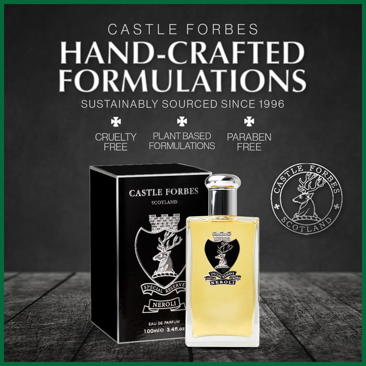 Castle Forbes Eau de Parfum Natural Spray Forbes Neroli, 1er Pack(1 x 500 g)