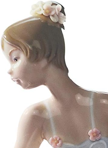 LLADRÓ Mädchen-Figur Pause Beim Ballett. Ballerina. Porzellan.