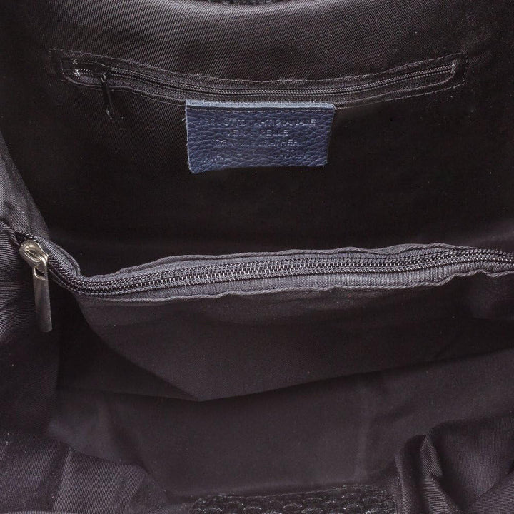 FIRENZE ARTEGIANI. Emanuela Damen-Tasche, echtes Leder, mit Schlangengravur, für Damen, hergestellt
