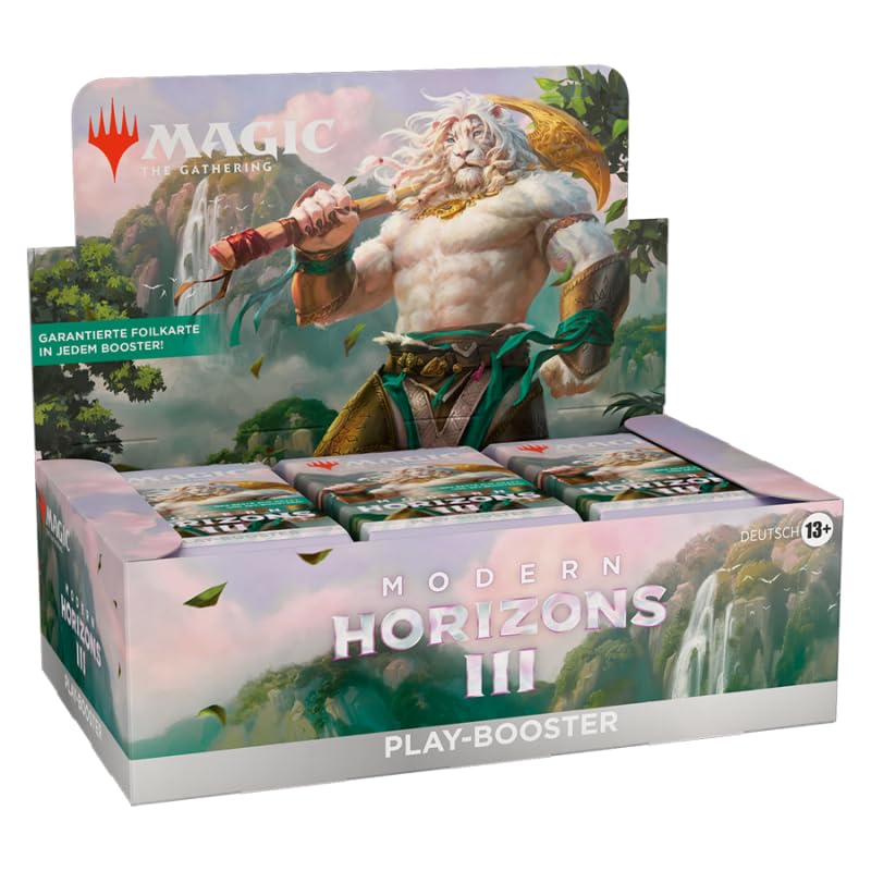 Magic: The Gathering Modern Horizons 3 Play-Booster-Display – 36 Booster (504 Magic-Karten) (deutsch