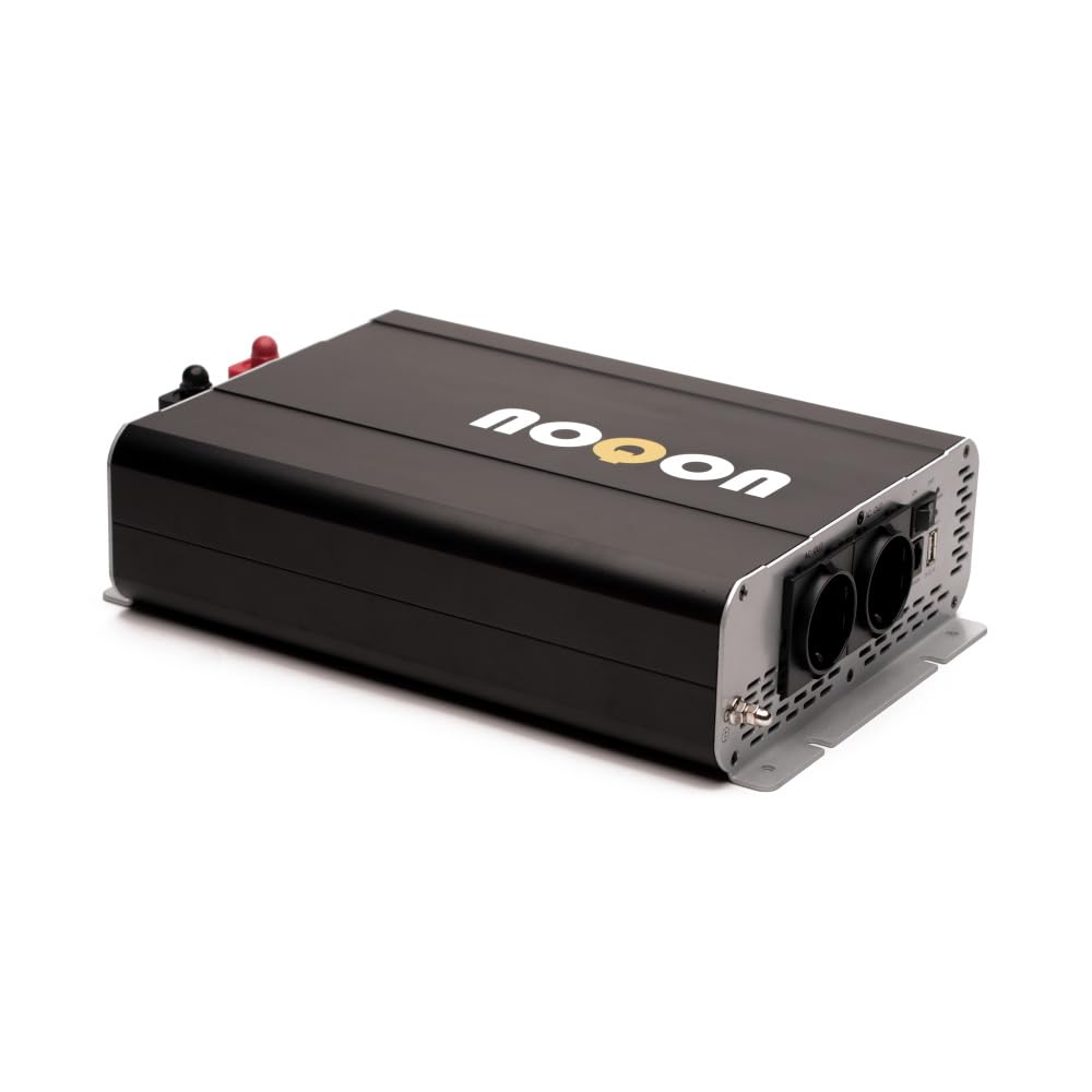 NOQON NSP Sinus-Wechselrichter mit Reiner Sinuswelle (12V / 2500 W)