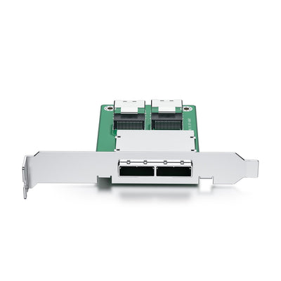 10Gtek SAS Adapter 2X Internal SFF-8087 to 2X External SFF-8088 Slot 8087 Slot to 8088 Slot, 8087 Sl