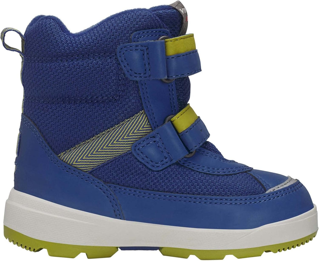 Viking Unisex Kinder Play High GTX R Warm Walking Shoe, Cobolt Lime