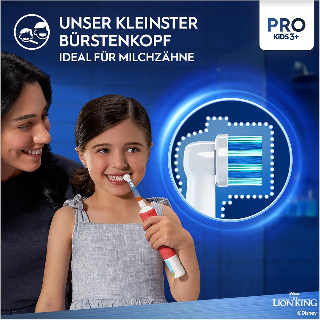 Oral-B Pro Kids König der Löwen Elektrische Zahnbürste/Electric Toothbrush für Kinder ab 3 Jahren, i