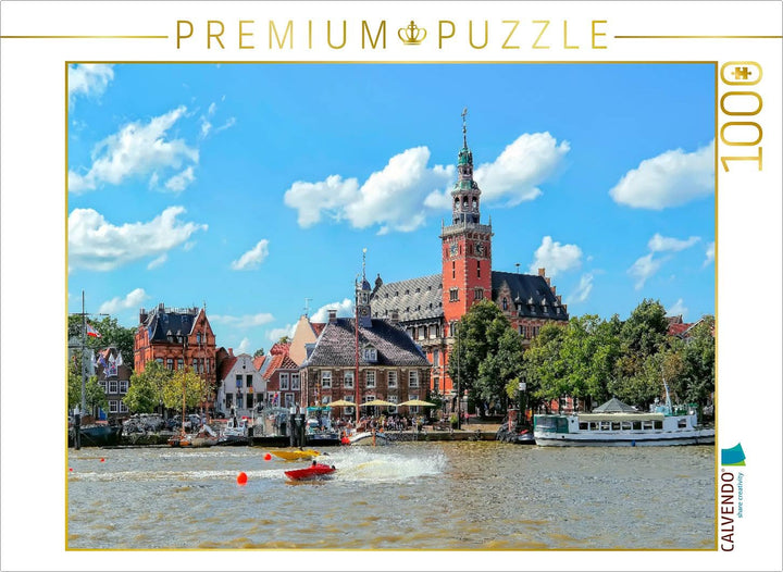 CALVENDO Puzzle Ostfriesland Leer 1000 Teile Lege-Grösse 64 x 48 cm Foto-Puzzle Bild von Peter Roder