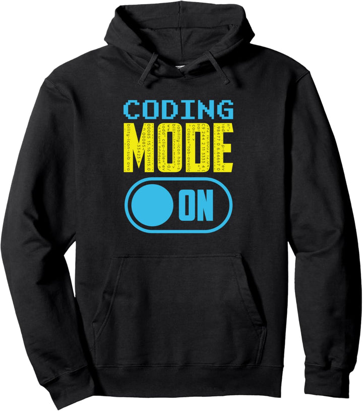 Programmiermodus Ein Coding Programmierer Code Coder Pullover Hoodie