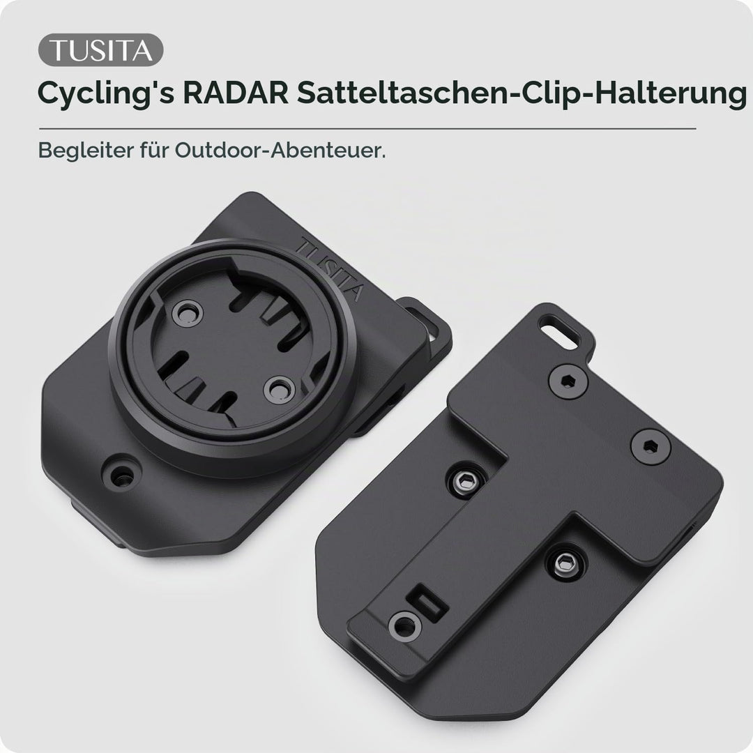 TUSITA Radsport Satteltaschen Halterung Kompatibel mit Wahoo TRACKR Radar