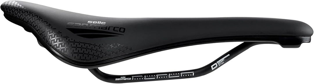 Selle San Marco Unisex – Erwachsene Shortfit 2.0 Comforto-fit Dynamic Sattel, S Schwarz