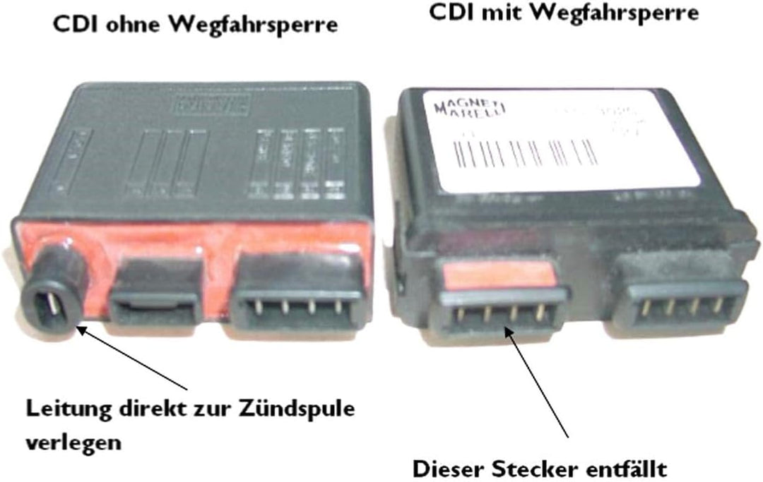 2EXTREME CDI Zündeinheit offen für Aprilia Mojito 125, Italjet Torpedo 125, Hexagon 125