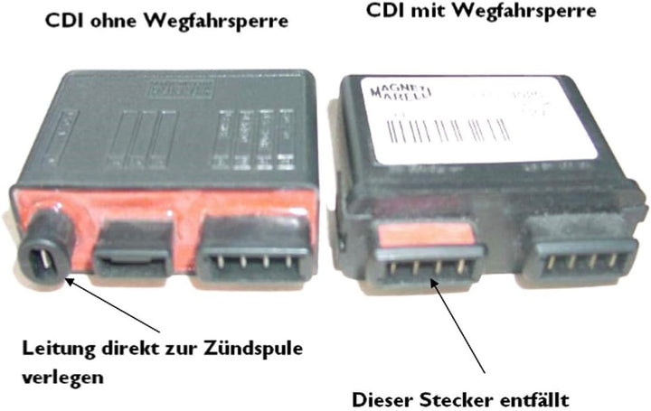 2EXTREME CDI Zündeinheit offen für Aprilia Mojito 125, Italjet Torpedo 125, Hexagon 125