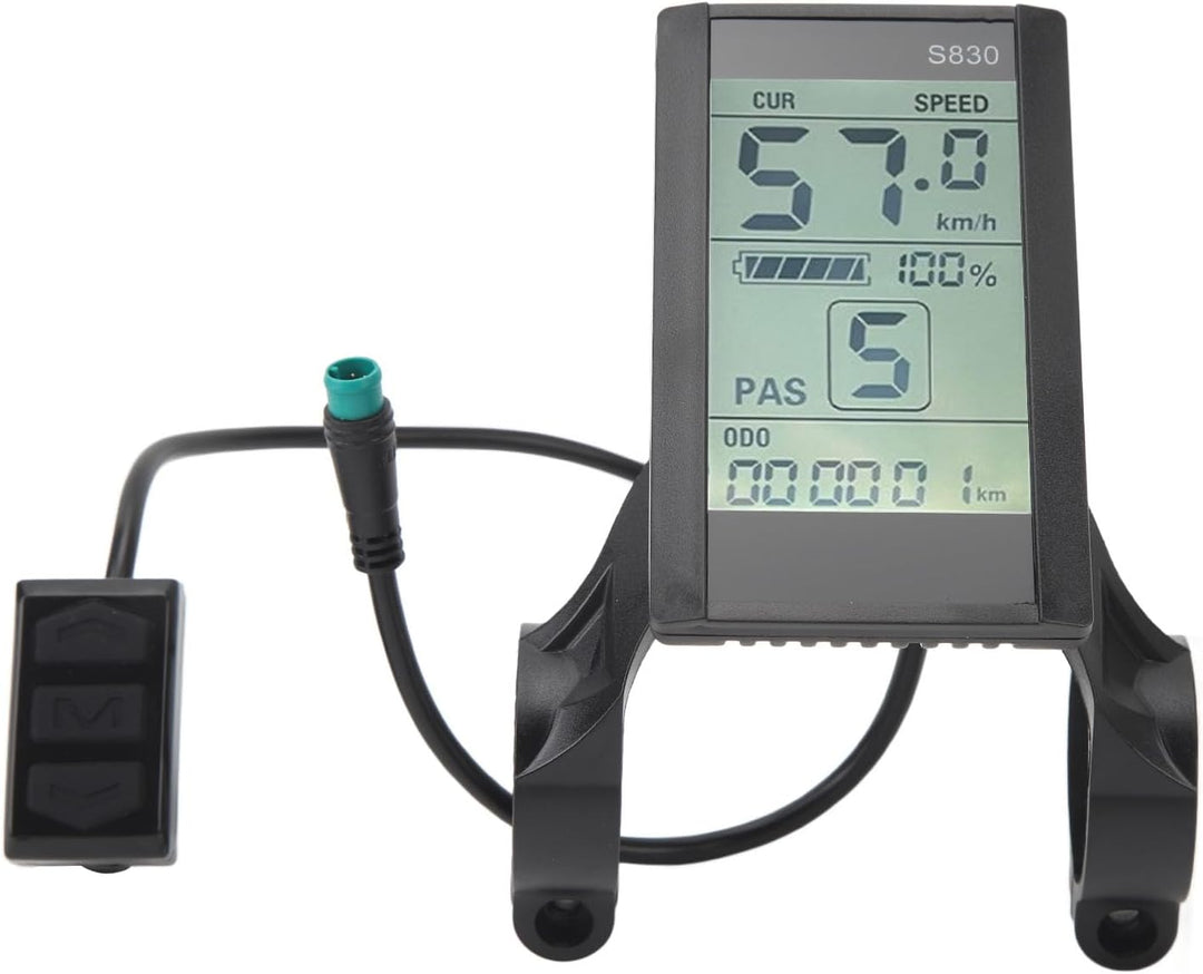Display Panel Elektrofahrrad LCD Display Elektrofahrrad LCD Display Panel 24V 36V 48V LCD S830 Panel