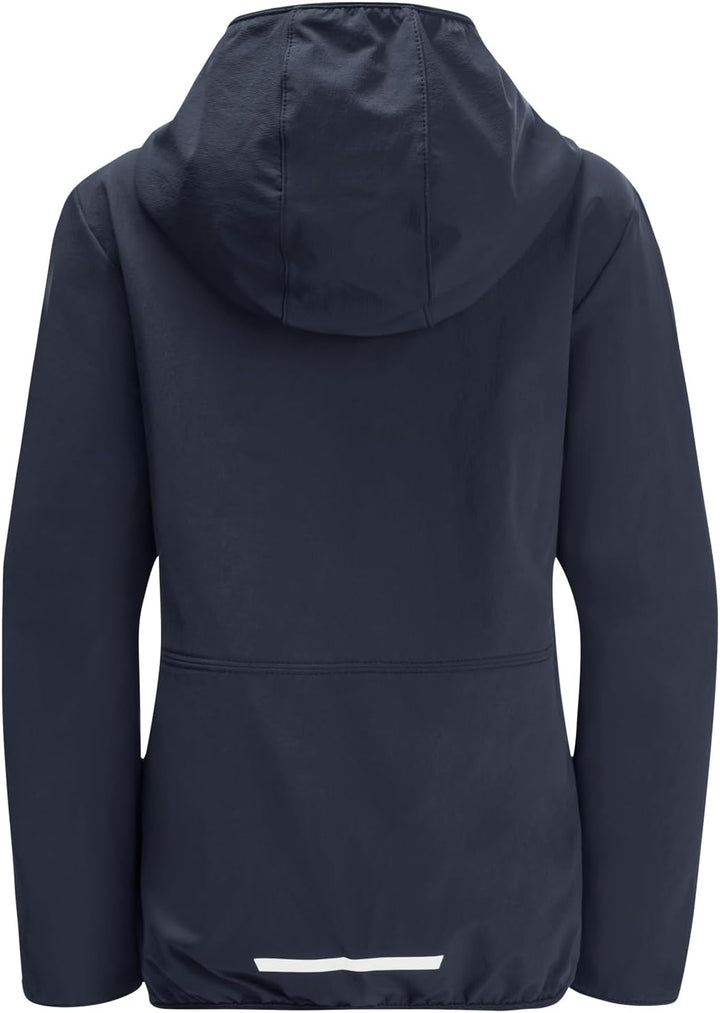 Jack Wolfskin Unisex Kinder Solyd Jacket K Softshelljacke 116 night blue, 116 night blue