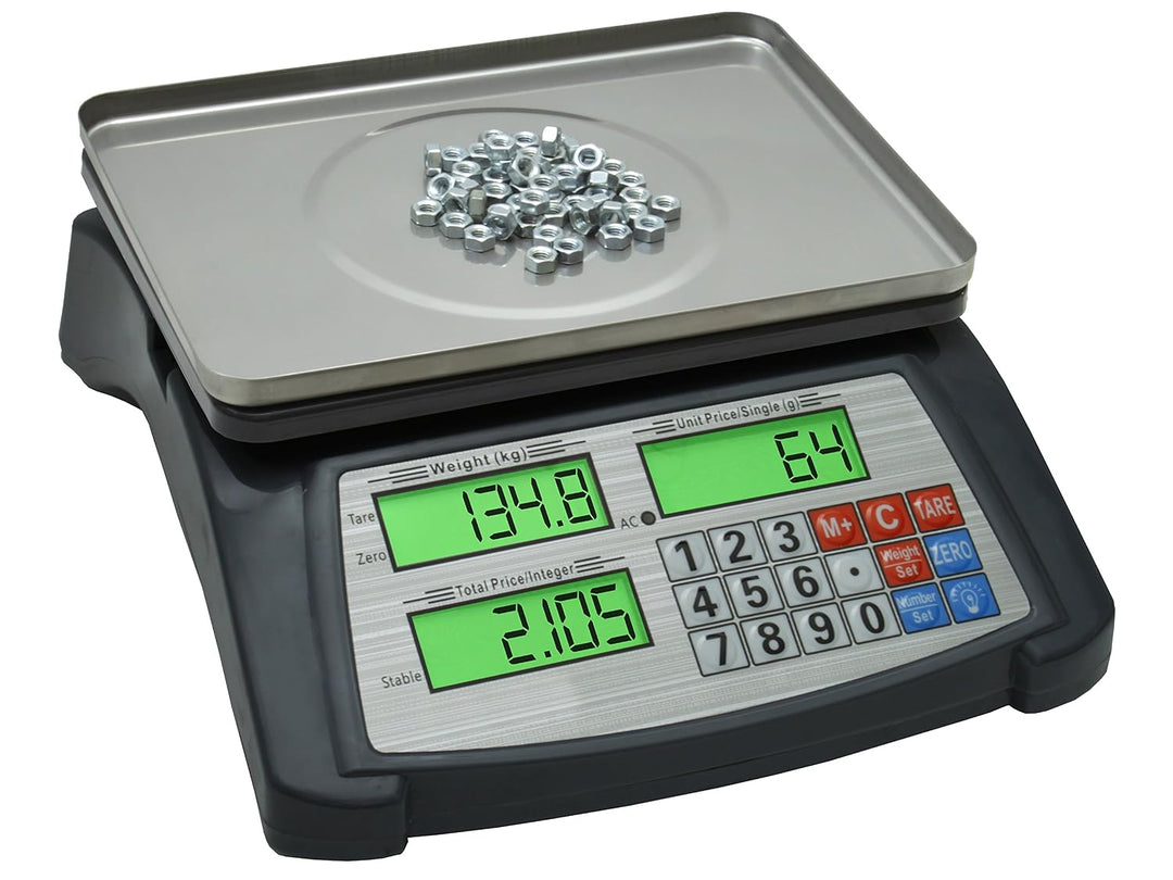 WKA Zählwaage UG-ZD, max. 3 kg, Teilung 0,1 g | 0