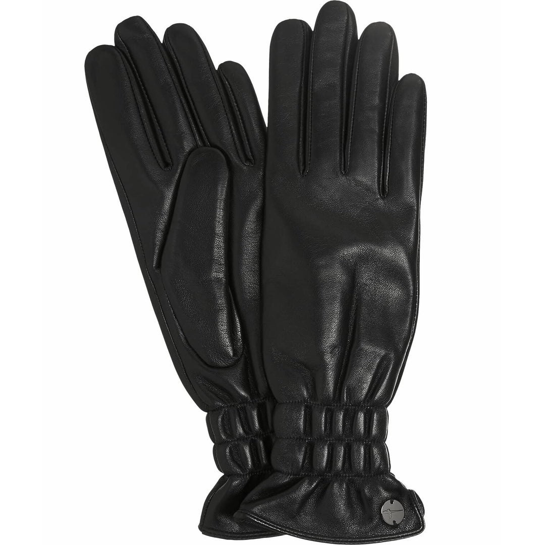 Tamaris Damen ARTOVA Winter-Handschuhe, Jet Black, M