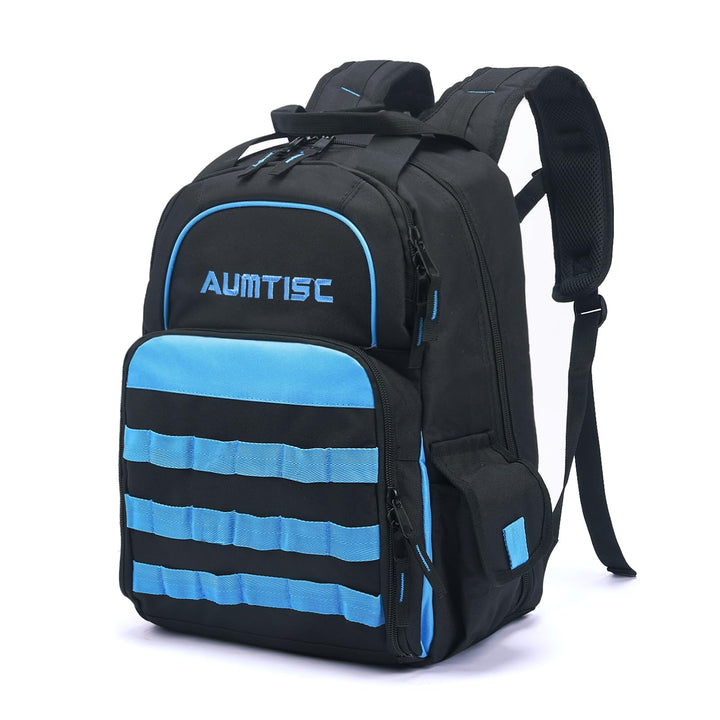 AUMTISC Werkzeugrucksack Werkzeugtasche Hochleistungs-werkzeug rucksack mit Mehrzwecktasche Industri