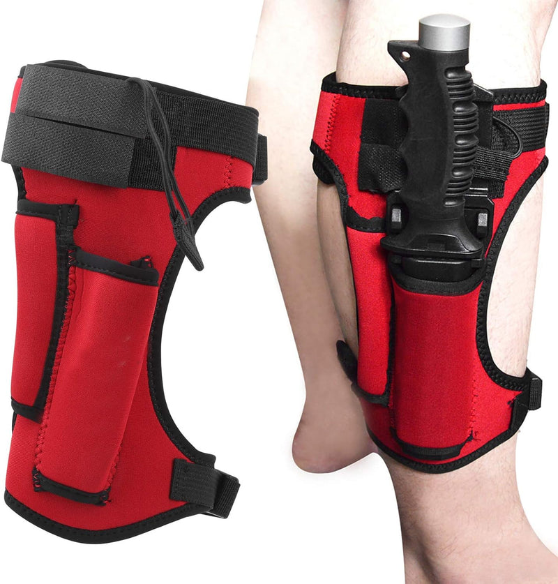 VGEBY Diving Leg Knife Wrap, dedizierter Verstellbarer Neopren Leg Sheath Strap HolderAnkle Knife Wr