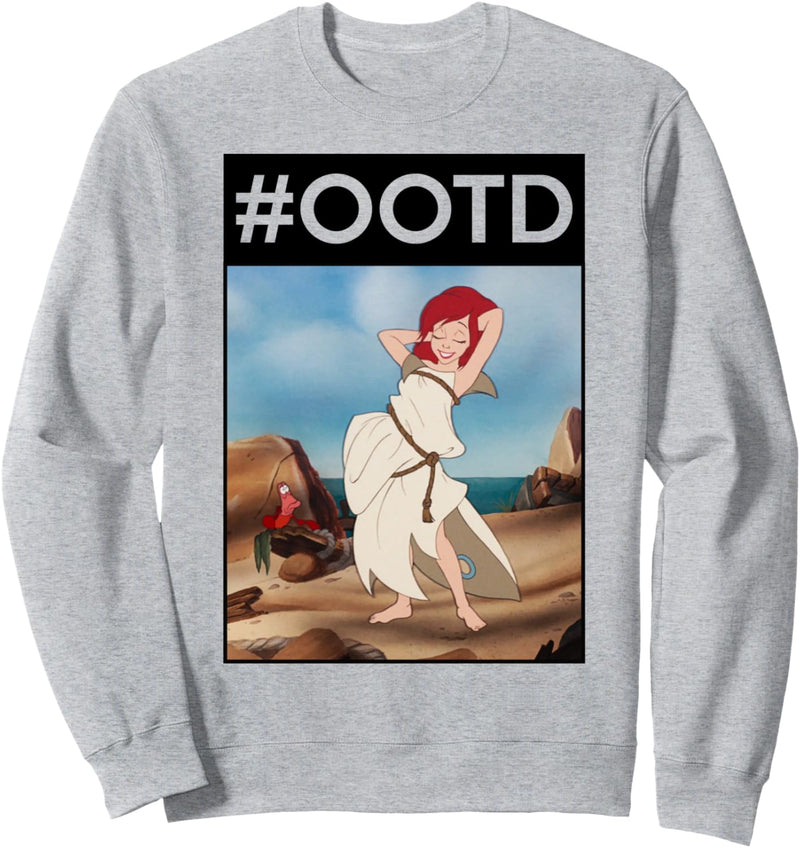 Disney The Little Mermaid Ariel Outfit Of The Day Poster Sweatshirt