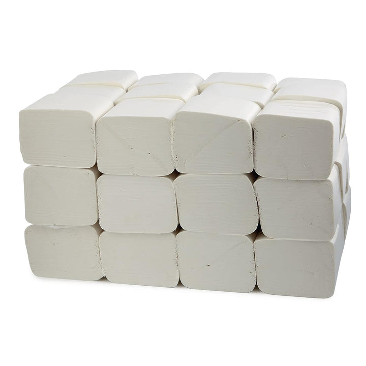 2Work CT34434 Toilettenpapier, Grosspackung, Weiss, 36 Stück