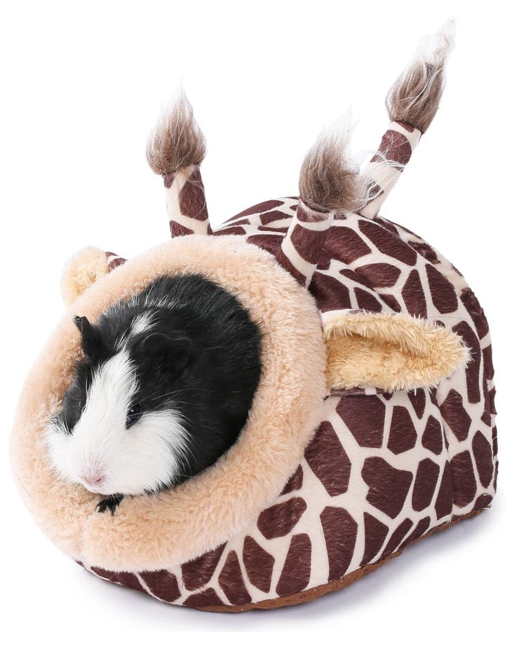 JanYoo Kleintierhöhle für Chinchilla, Igel, Meerschweinchen, Käfigzubehör, Spielzeug, für Bartagame,