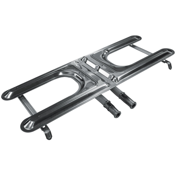 GrillPro 23515 40,6 cm Passform Grill Universal H-Brenner, Silber 16-Inch, 16-Inch