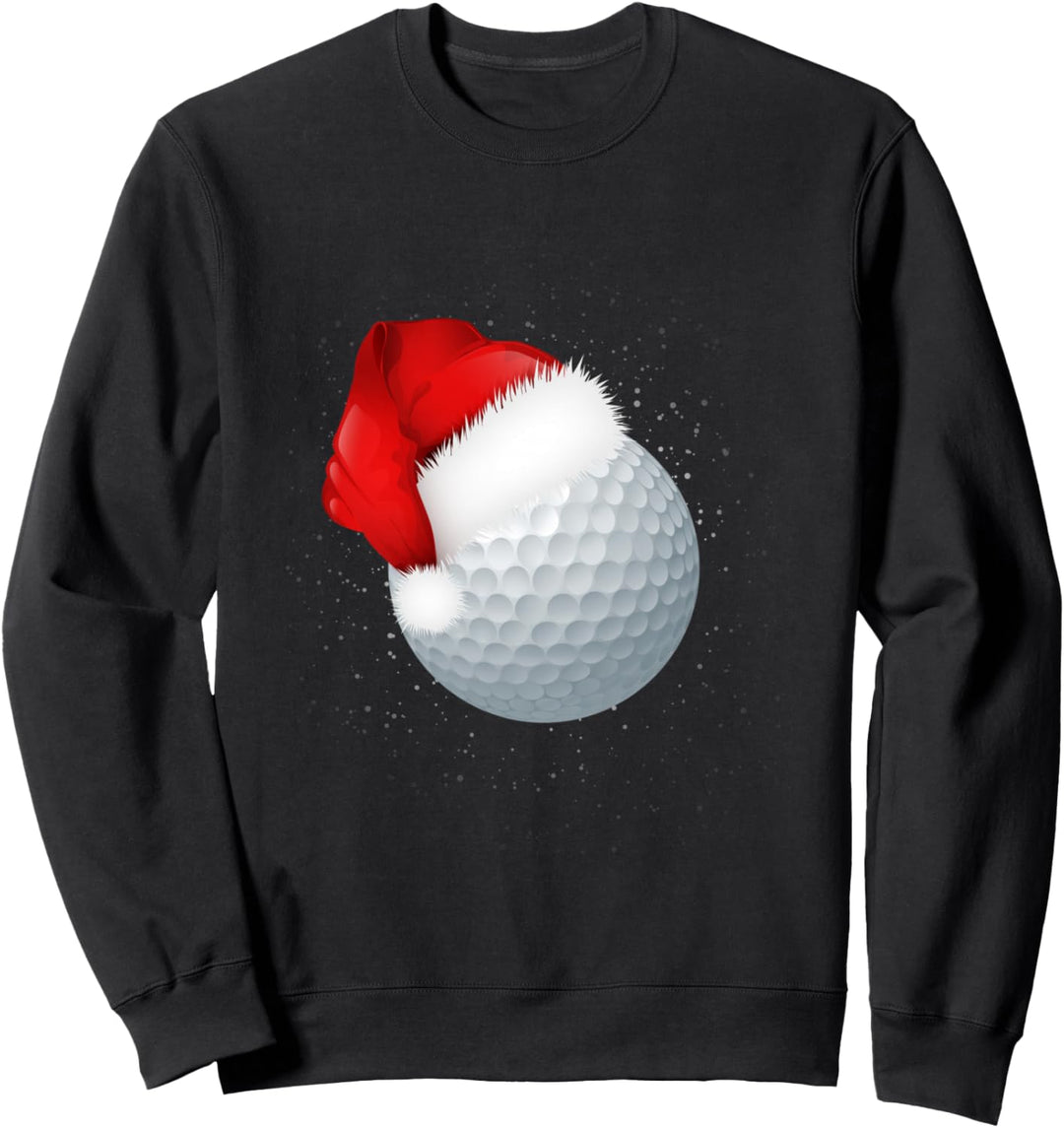 Golf Weihnachten Xmas Santa Golfer Weihnachten Golf Sweatshirt