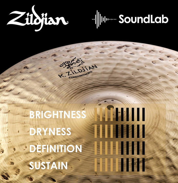 Zildjian K Constantinople Series - 20" Medium Ride Cymbal 20 Zoll Medium, 20 Zoll Medium