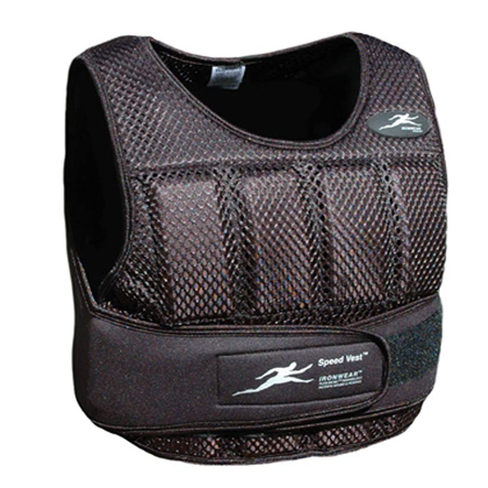 Ironwear Gewichtsweste "Kurze Sport-Weste" Schwarz, Schwarz
