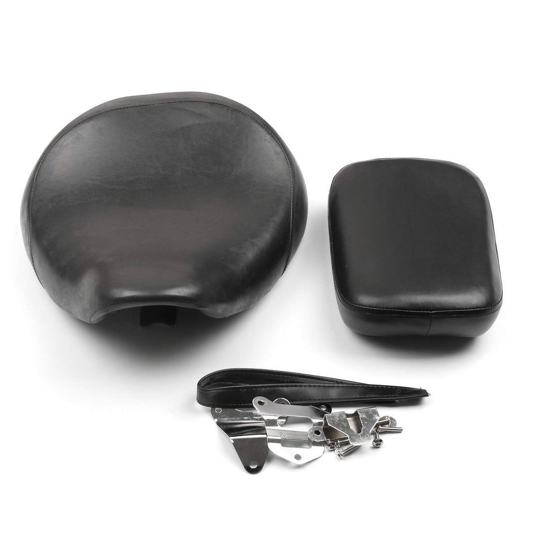 Bruce & Shark Sitzbanke Motorradsitz vorne hinten Kissenpolstersitz Passend für Hon-da Shadow Spirit