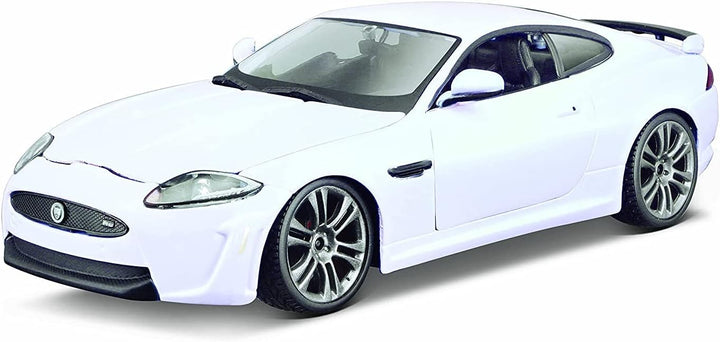Bburago Jaguar XKR-S: Modellauto im Massstab 1:24, Türen und Motorhaube zum Öffnen, lenkbar, 19 cm,