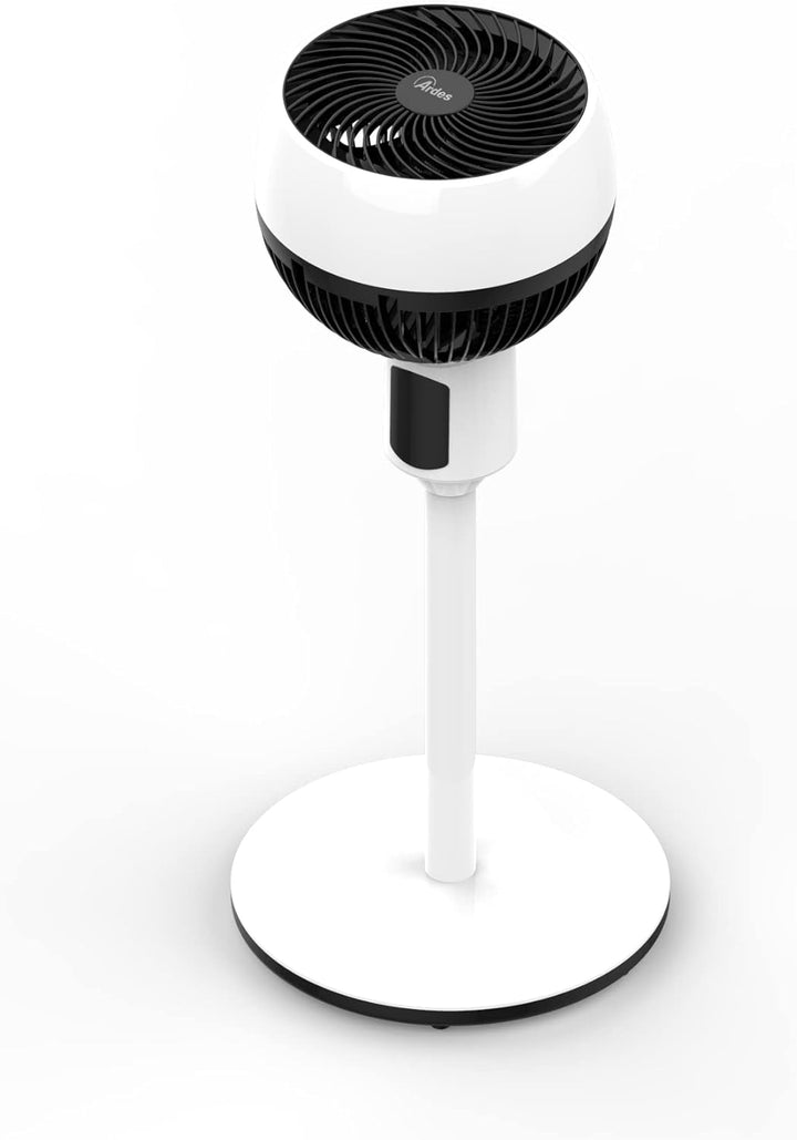 ARDES - Standventilator, leistungsstark, leise, 3 Flügel, 17 cm, oszillierend, mit verstellbarer Nei