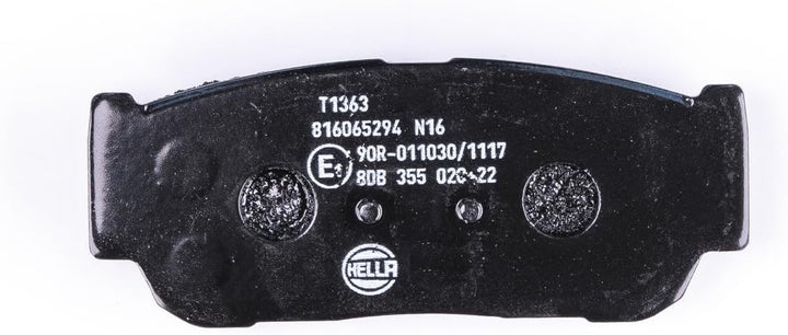 HELLA PAGID 8DB 355 020-221 Bremsbelagsatz - T1363 - Dicke/Stärke: 15mm - Bremssystem: Mando - mit a