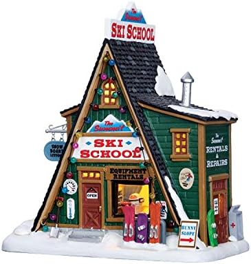 Lemax - The Summit Ski School, B/O LED