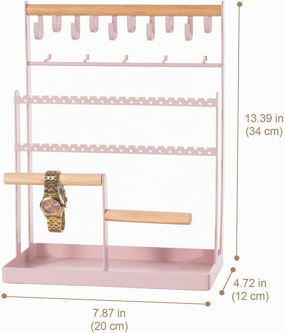 ProCase Schmuckständer Schmuckhalter für Ohrring Ohrstecker Ketten Schmuck Organizer Jewelry Ständer