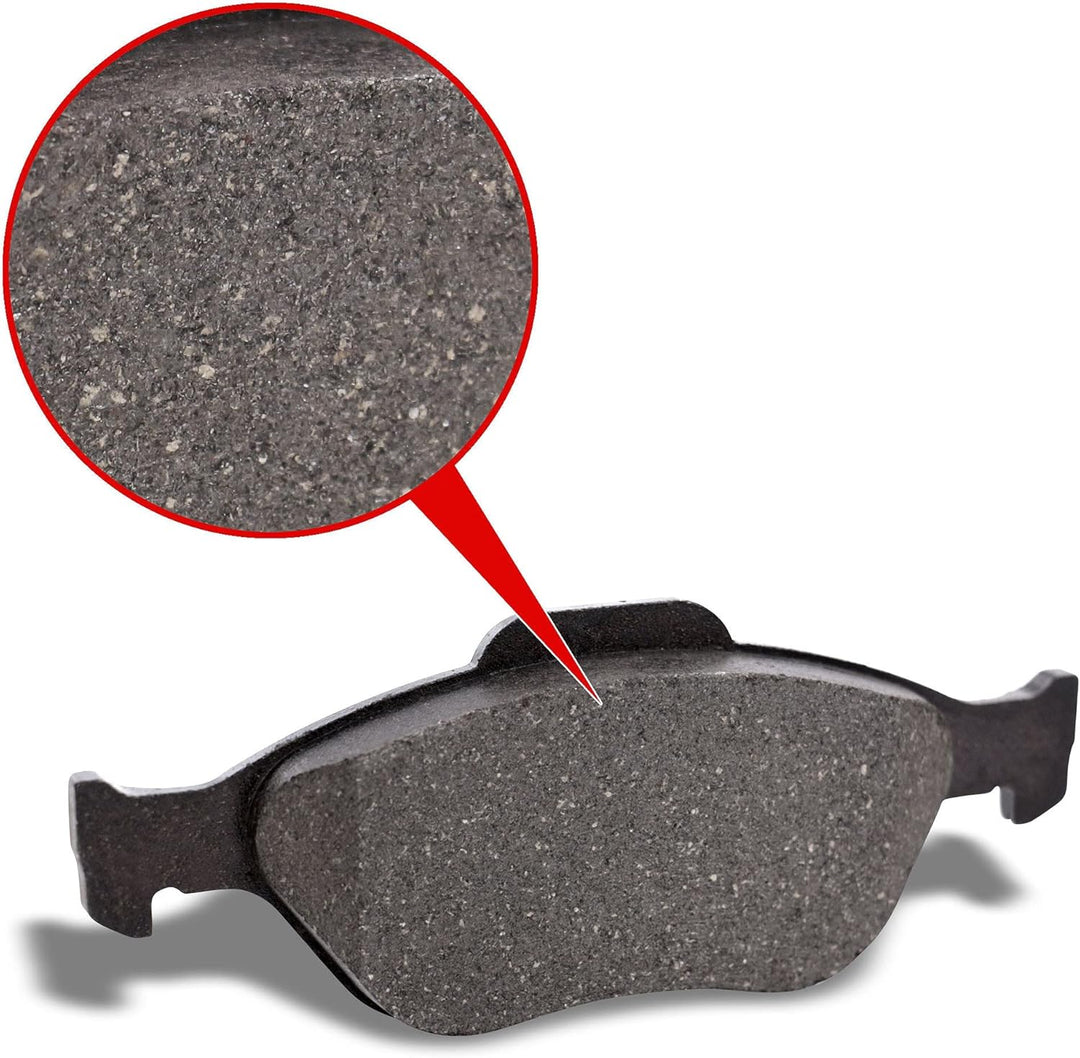 ATE Bremsenset Vorderachse inkl. Bremsscheiben vorne Ø 258 mm belüftet und Bremsbeläge vorne Kompati