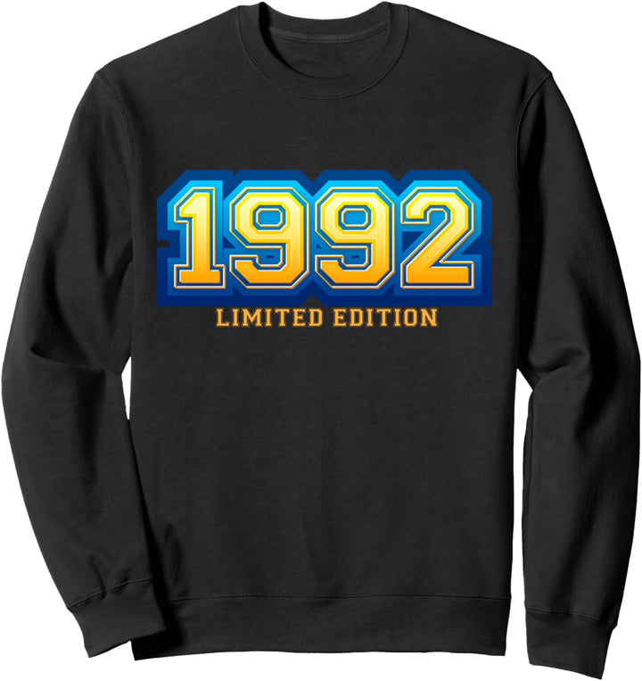 32. Geburtstag Mann Frau 32 Jahre 1992 Deko Lustig Geschenk Sweatshirt
